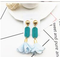 Fashion Rhombus Wooden Earrings Wholesale sku image 7