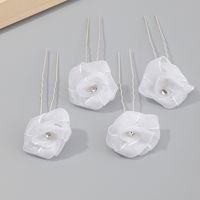 Fashion Single Diamond U-shaped Hairpin main image 1