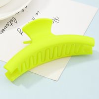 Korean Fluorescent Color Frosted Resin Shark Clip main image 5