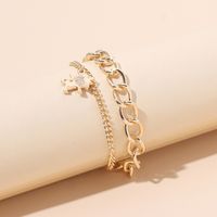 Fashion Metal Multi-layer Bracelet Set main image 5