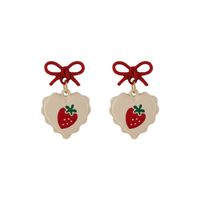 Fashion Heart Strawberry Earrings main image 6