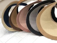 Korean Cover Face Anti-ultraviolet Sunscreen Empty Top Straw Hat main image 6