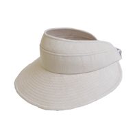 Sombrero De Copa Vacío Respirable De Lino De Algodón Plegable De Corea Protector Solar Vacío main image 3