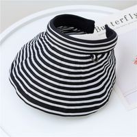 Fashion Cover Face Foldable Quick-drying Empty Top Hat sku image 1