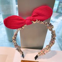 Fashion Floral Three-dimensional Bowknot Headband sku image 5