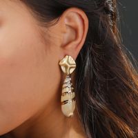 Fashion Natural Conch Long Earrings Wholesale main image 1