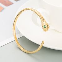 Fashion Snake-shaped Copper Bracelet Wholesale main image 3