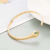 Fashion Snake-shaped Copper Bracelet Wholesale main image 4