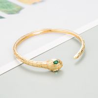 Fashion Snake-shaped Copper Bracelet Wholesale main image 5