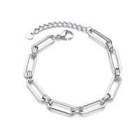 Fashion Geometric Thick Chain Titanium Steel Necklace main image 3