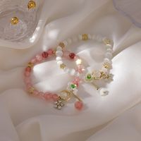 Fashion Opal Crystal Elastic Star Bracelet Wholesale main image 4