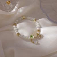 Fashion Opal Crystal Elastic Star Bracelet Wholesale main image 5