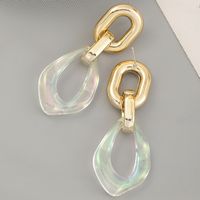 Fashion Transparent Special-shaped Resin Earrings main image 6