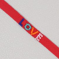 Fashion Miyuki Bead Woven Rainbow Ribbon Bracelet main image 4