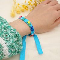 Fashion Miyuki Bead Woven Peace Letter Bracelet main image 5