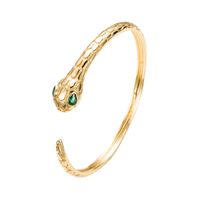 Fashion Snake-shaped Copper Bracelet Wholesale sku image 1
