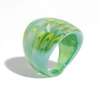 Simple Big Ring Glazed Ring Wholesale sku image 1
