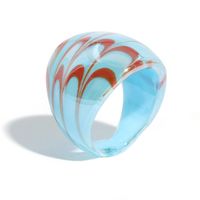Simple Big Ring Glazed Ring Wholesale sku image 5