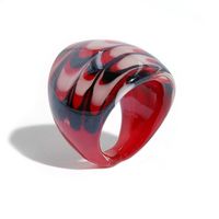 Simple Big Ring Glazed Ring Wholesale sku image 6