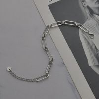 Fashion Geometric Thick Chain Titanium Steel Necklace sku image 1