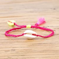Fashion Tassel Hand-woven Multicolor Shell Bracelet sku image 4