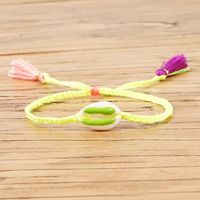 Fashion Tassel Hand-woven Multicolor Shell Bracelet sku image 6