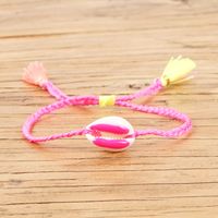 Fashion Tassel Hand-woven Multicolor Shell Bracelet sku image 7