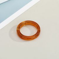 Korean Solid Color Resin Ring sku image 4