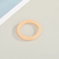 Korean Solid Color Resin Ring sku image 5