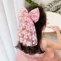 الأزياء صافي الغزل الأطفال Bowknot دبوس main image 5