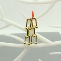 Fashion Bamboo Joints Alloy Earrings Wholesale main image 5