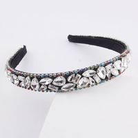 Fashion Colorful Diamond-studded Thin Headband main image 3