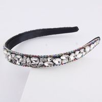 Fashion Colorful Diamond-studded Thin Headband main image 4
