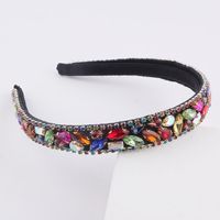 Fashion Colorful Diamond-studded Thin Headband main image 5