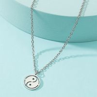 Fashion Tai Chi Gossip Titanium Steel Necklace main image 3