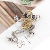 Fashion Animal Alloy Plating Artificial Gemstones Unisex Brooches main image 3