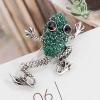 Fashion Animal Alloy Plating Artificial Gemstones Unisex Brooches main image 4