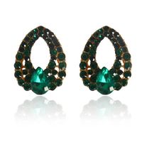 Fashion Water Drop Sapphire Multicolor Earrings Wholesale main image 5