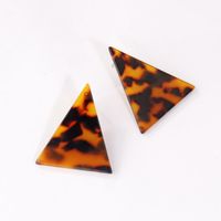 Fashion Triangle Acrylic Earrings Wholesale main image 4