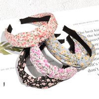 Korea Floral Knotted Hair Band main image 1