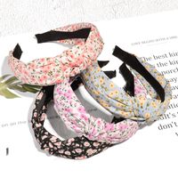 Korea Floral Knotted Hair Band main image 2
