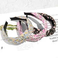 Korea Floral Knotted Hair Band main image 4