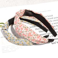 Korea Floral Knotted Hair Band main image 5