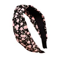 Korea Floral Knotted Hair Band main image 6