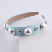 Fashion Color Diamond-studded Pearl Headband sku image 3
