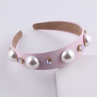 Fashion Color Diamond-studded Pearl Headband sku image 4