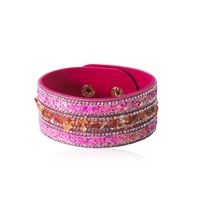 Fashion Irregular Colorful Crystal Gravel Bracelet sku image 1