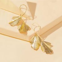 Boucles D&#39;oreilles En Alliage De Papillon De Fleur De Mode sku image 1