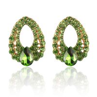 Fashion Water Drop Sapphire Multicolor Earrings Wholesale sku image 6