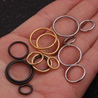 Nose Rings & Studs Simple Style Geometric 316 Stainless Steel  Plating main image 3